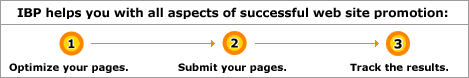 IBP covers all aspects of web site promotion and search engine optimization.
